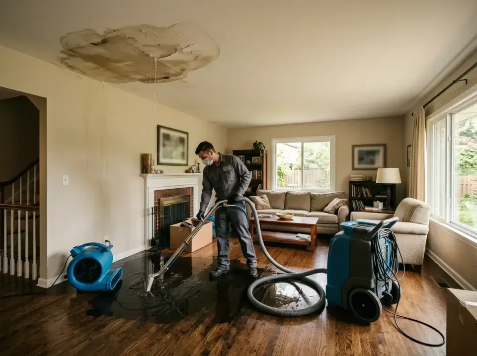 attic-pipe-burst-ceiling-drip-008 — frequently asked questions, Water Damage Restoration & Carpet Care in Pendleton, OR